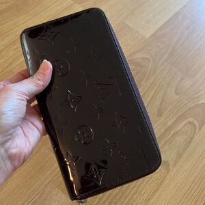 Louis Vuitton Vernis long zippy wallet